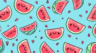 Cute Watermelon Love