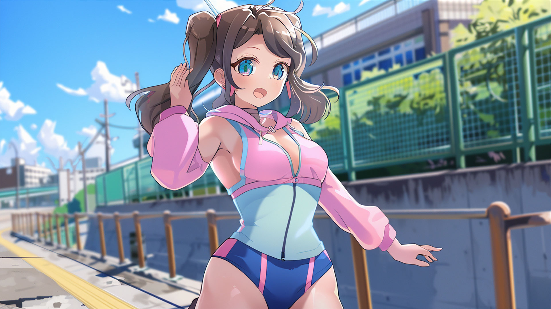 HD Wallpaper of Kizuna AI for Desktop