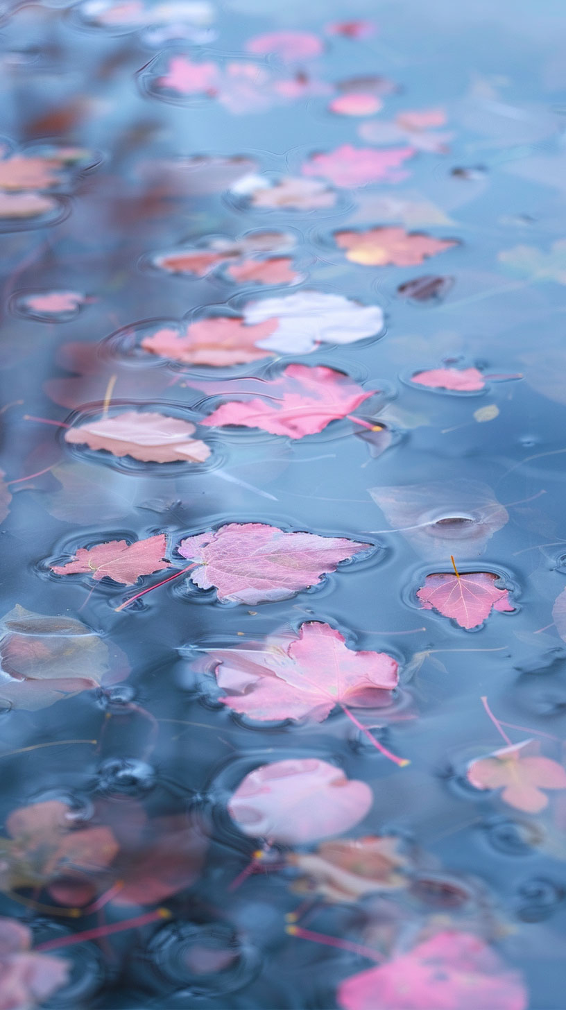 Tranquil Late Summer Waters: iPhone Wallpaper