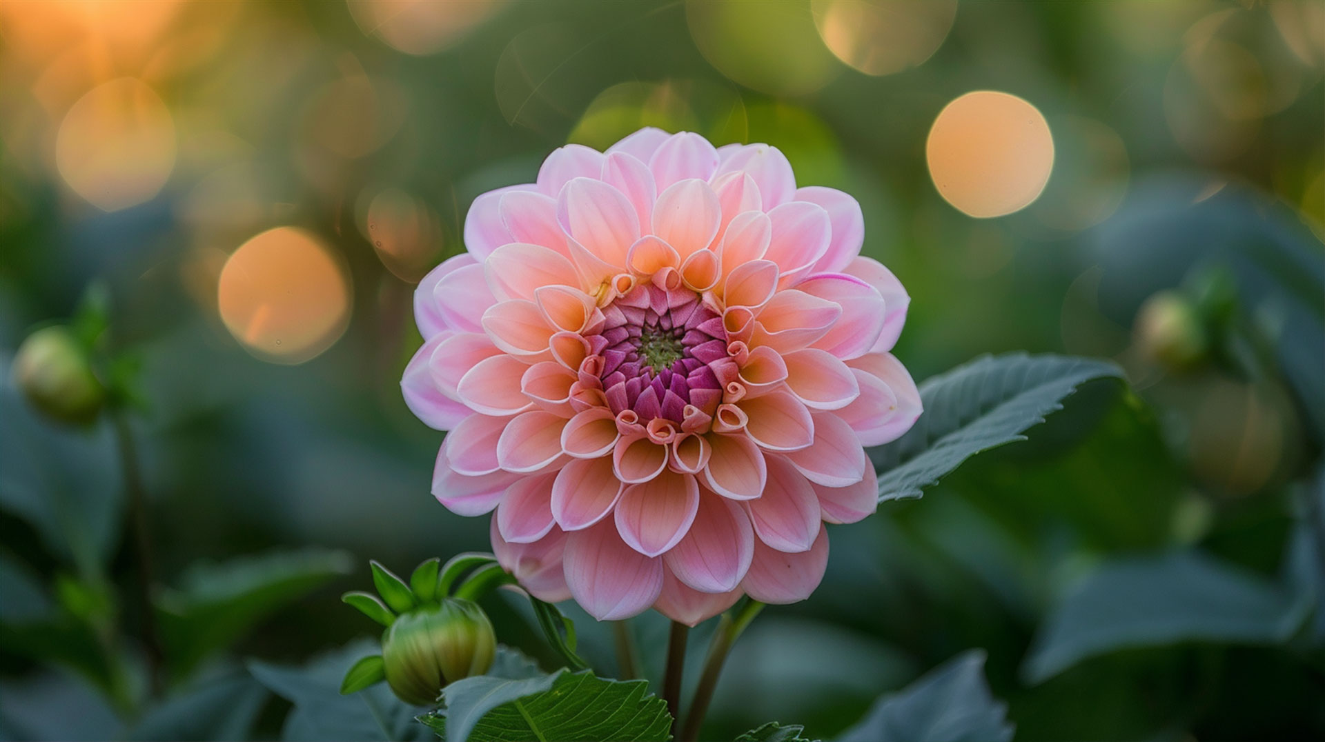 AI-Generated Light Pink Flower Image