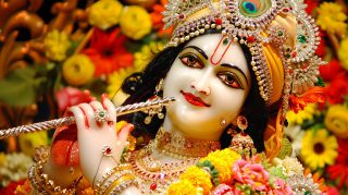 Divine Lord Krishna: HD Desktop Wallpaper