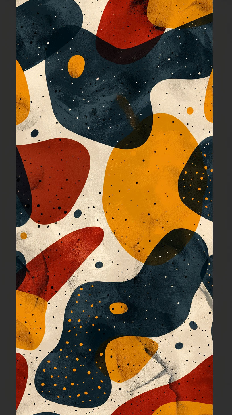 Classic Mid Century Modern 16:9 iPhone Wallpaper