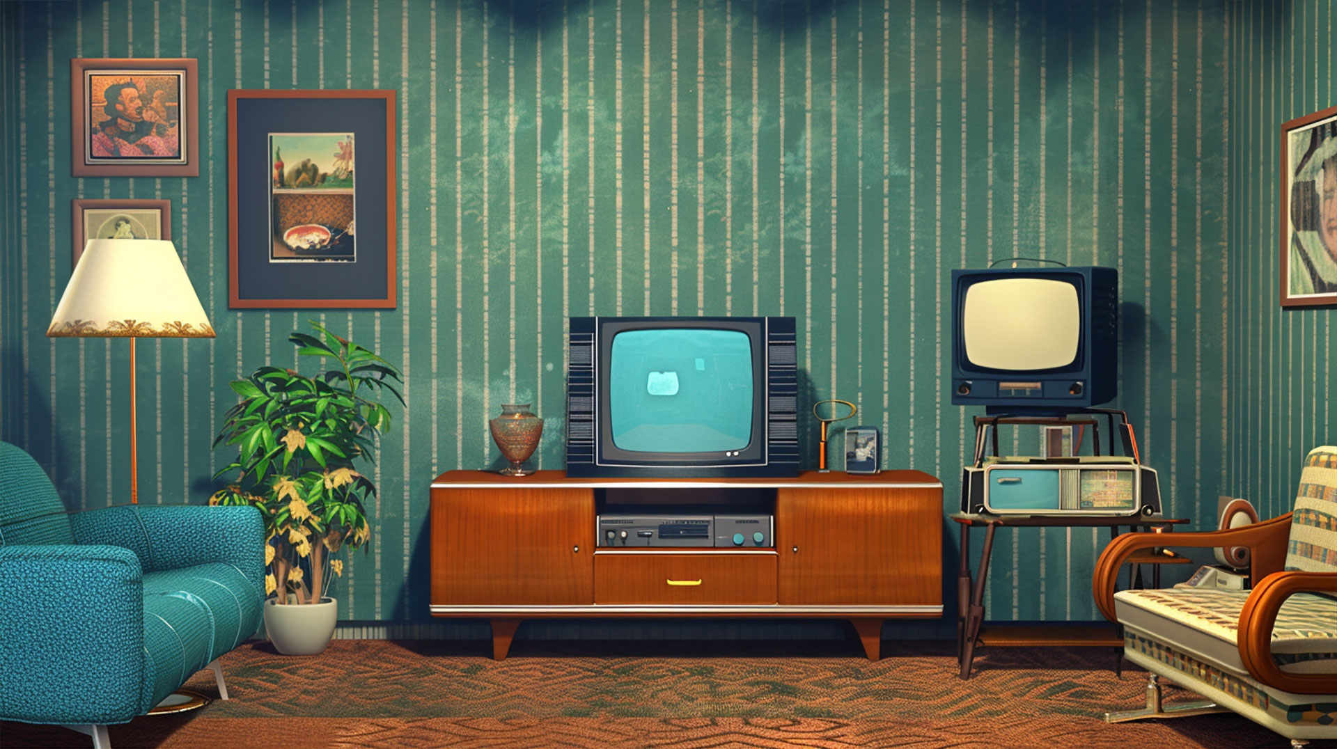 Enchanting Mid Century Modern HD Laptop Wallpaper