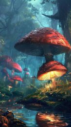 Free Download Mushroom Wallpaper for iPhone