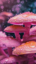 Ultra HD psychedelic mushroom wallpaper for iPhone backgrounds