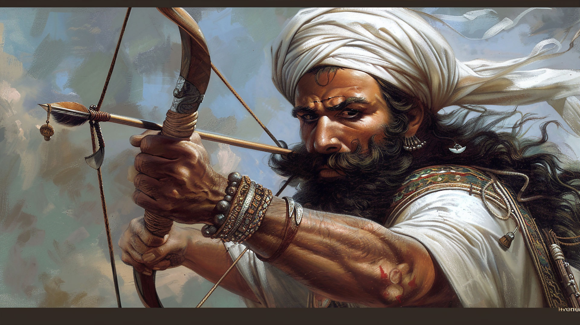 Honorable Muslim Commander: Digital Background