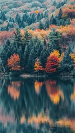 Vivo New England Fall Wallpaper for Mobile Screen