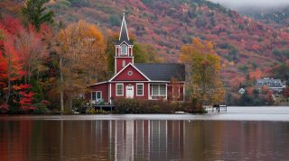 New England Fall Computer Wallpaper in Ultra HD