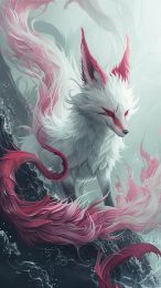 Enchanting Nine-Tailed Fox Background for Android Users