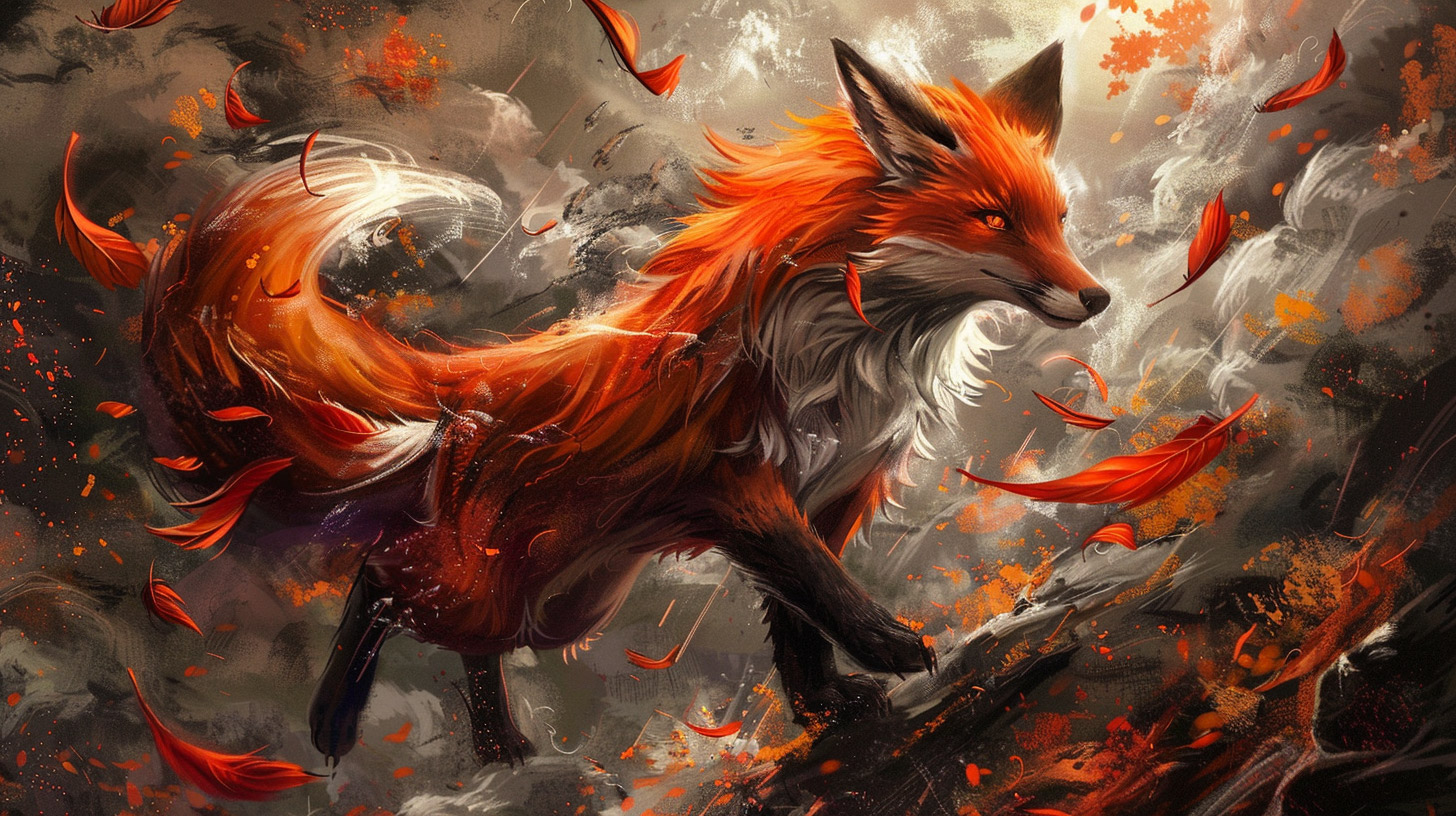 1920x1080 Pictures of Nine-Tailed Fox in HD Quality