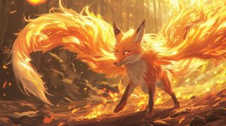 High-Definition Nine-Tailed Fox Pictures for Desktop