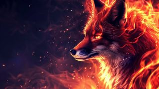 Download 4K Nine-Tailed Fox Wallpaper for Your PC