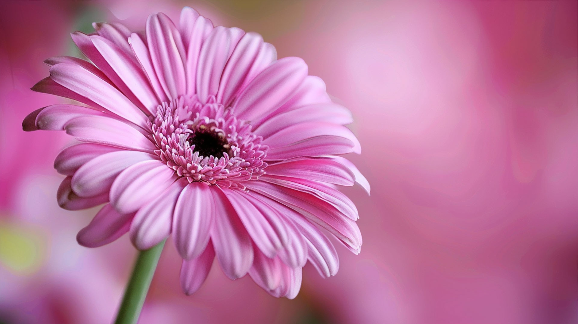 16:9 Pastel Pink Flower Desktop Background