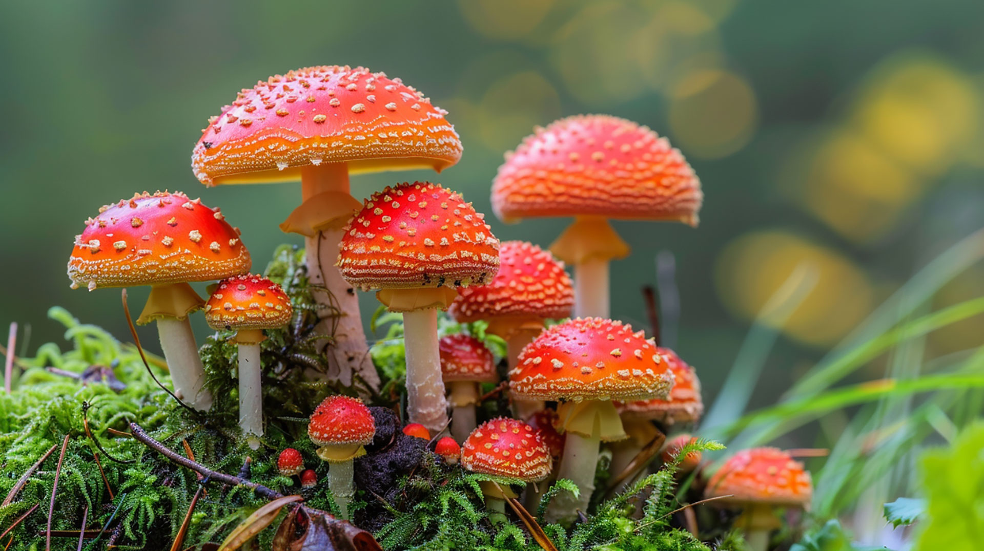 Ultra HD images of psychedelic mushrooms found in the wild