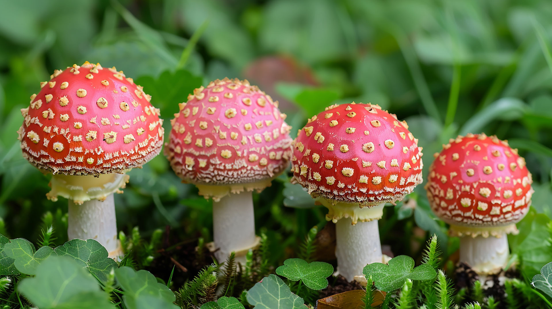 Stunning wild psychedelic mushroom images in high definition