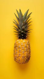 Tropical Pineapple Digital Background for Android Phones