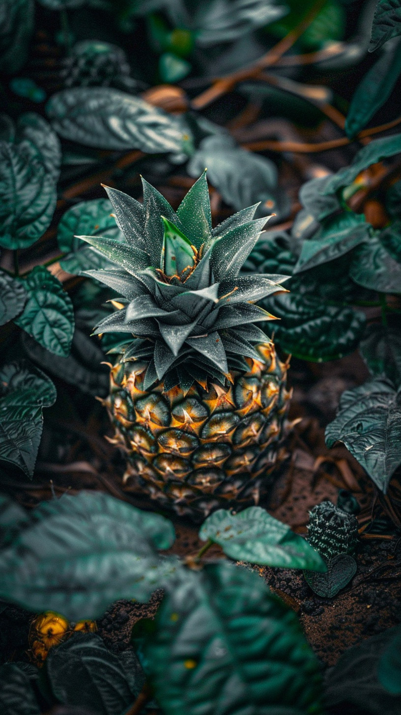 Digital Pineapple Wallpapers: Fresh Look for Your Phone