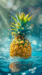 Stylish Pineapple Backgrounds for Mobile Devices