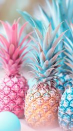 Funny Pink Pineapple Phone Wallpaper for iPhone and Android