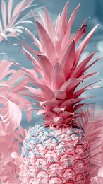 Download Free Pink Pineapple Images for Mobile Wall Decor