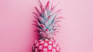 16:9 Pink Pineapple Wallpaper for Lively Desktops