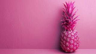 Ultra HD Pink Pineapple Wallpaper for Desktop