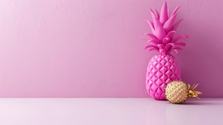 Colorful Pink Pineapple Pictures in Ultra HD