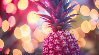 1920x1080 Pink Pineapple Wallpaper for Your Screen