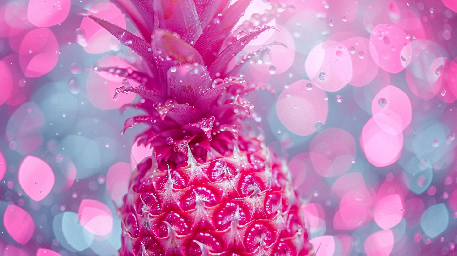 High-Quality Stock Photos of Pink Pineapple