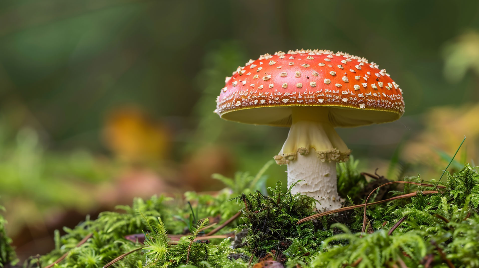 Vibrant psychedelic mushroom image in 4K resolution