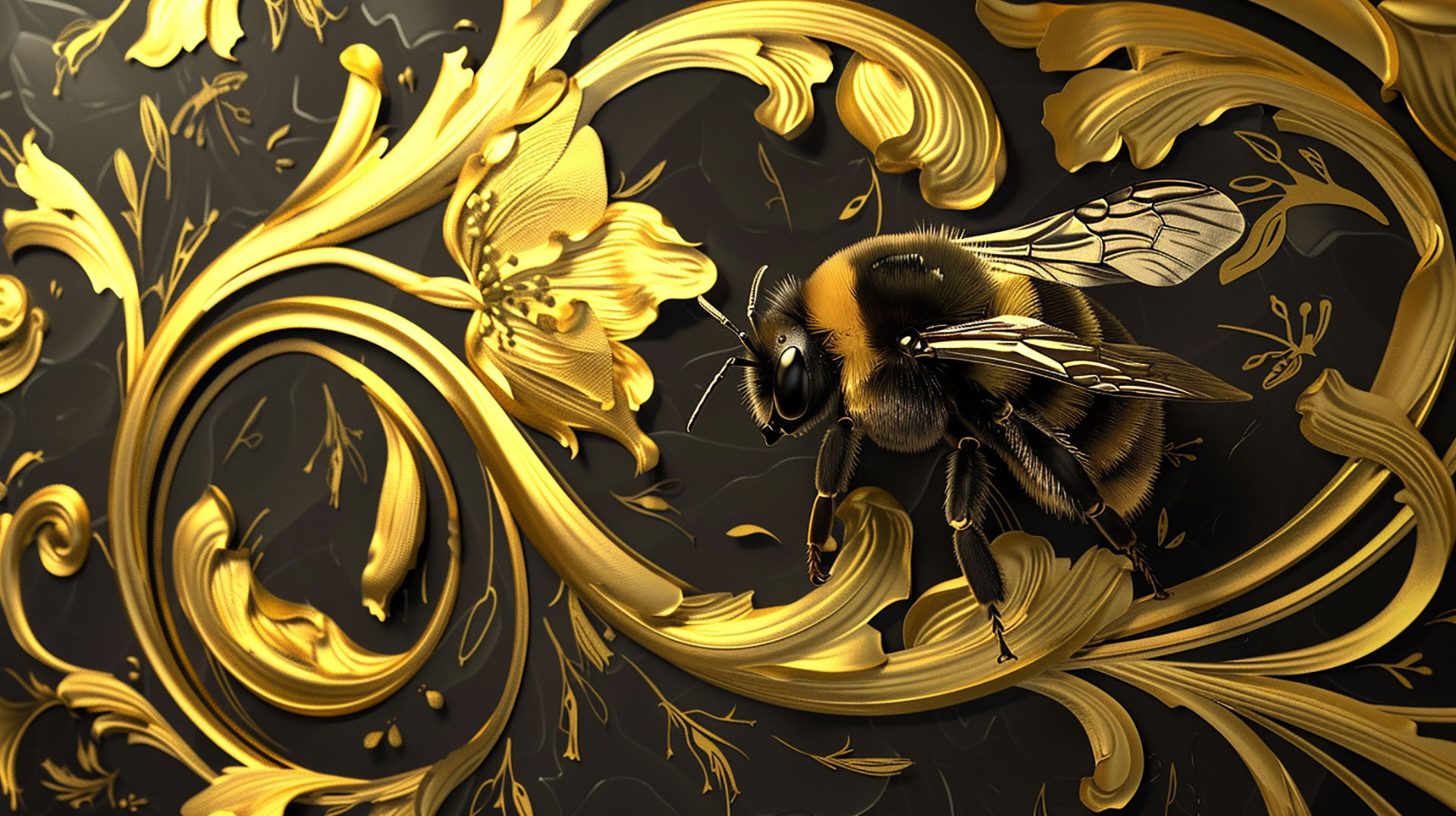 Royal Queen Bee HD Wallpaper: Beautiful 1920x1080 Options