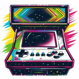 Designing a High Definition Logo for Retro Arcade Games