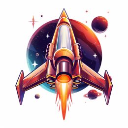 Exploring Innovative Logo Design for Sci-Fi Space Game Brands