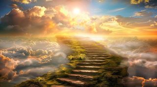 Stairway to Eternity: HD Desktop Wallpaper