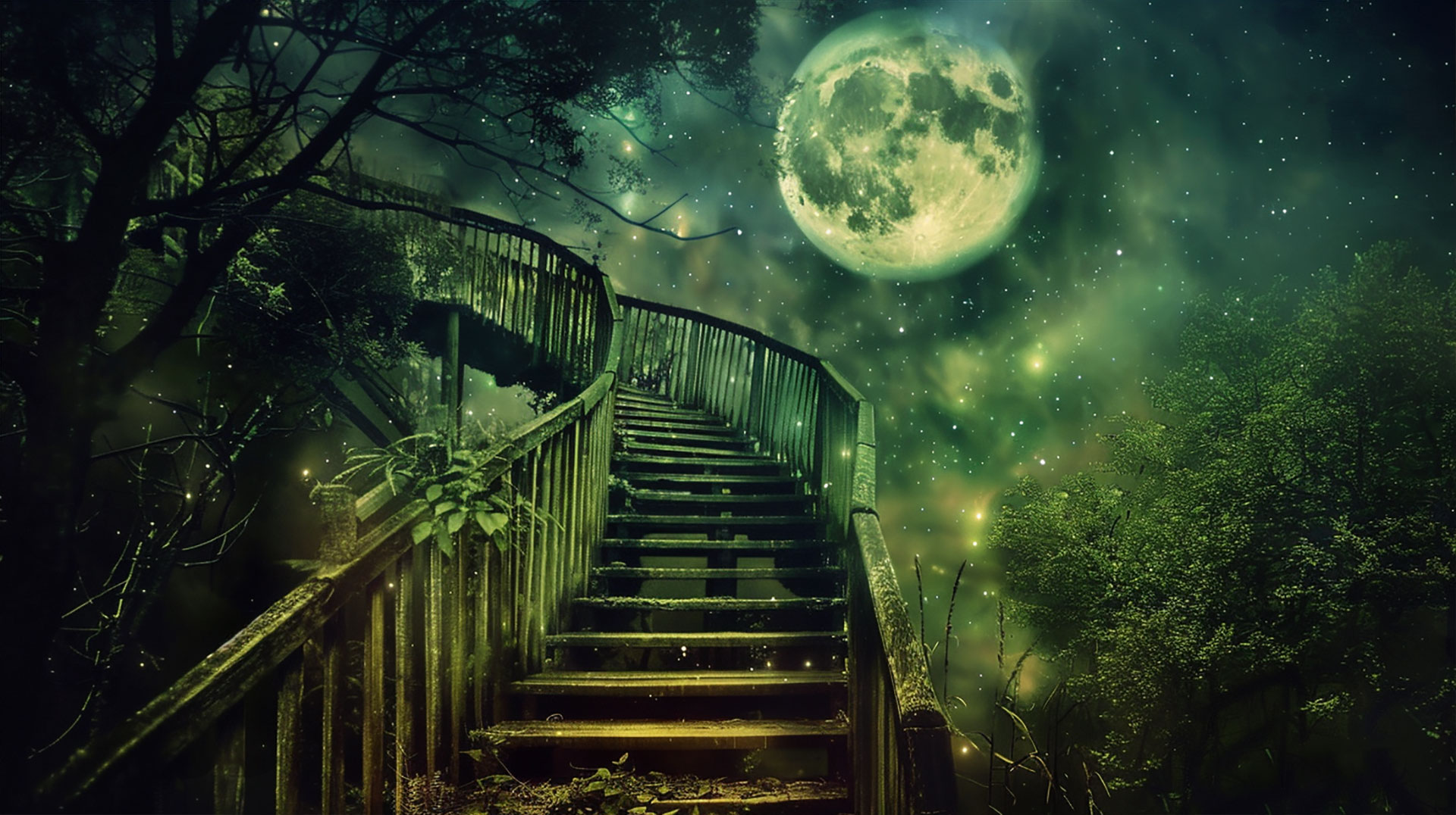 Stairway to Heavenly Bliss: Desktop Background