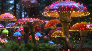 Ultra HD Trippy Mushroom Pictures for PC Wallpapers