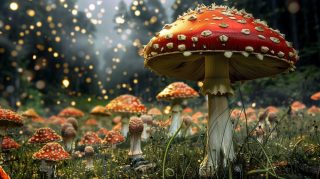 Colorful Cartoon Mushroom Pictures for Stunning PC Backgrounds