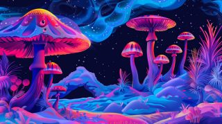 Stock Photos of Trippy Mushrooms: Royalty-Free Options