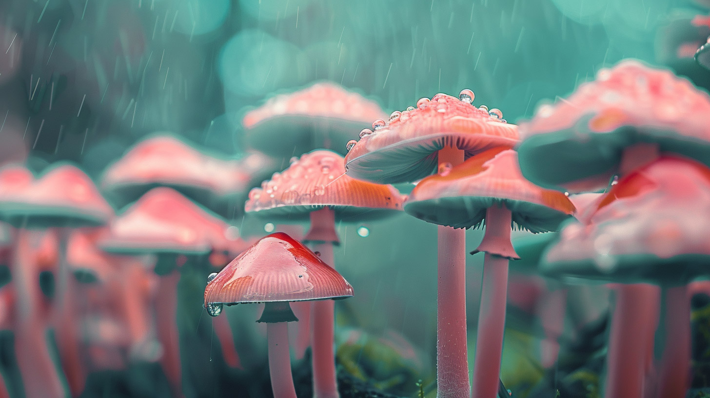 Unique Trippy Mushroom Backgrounds: Free and Royalty-Free