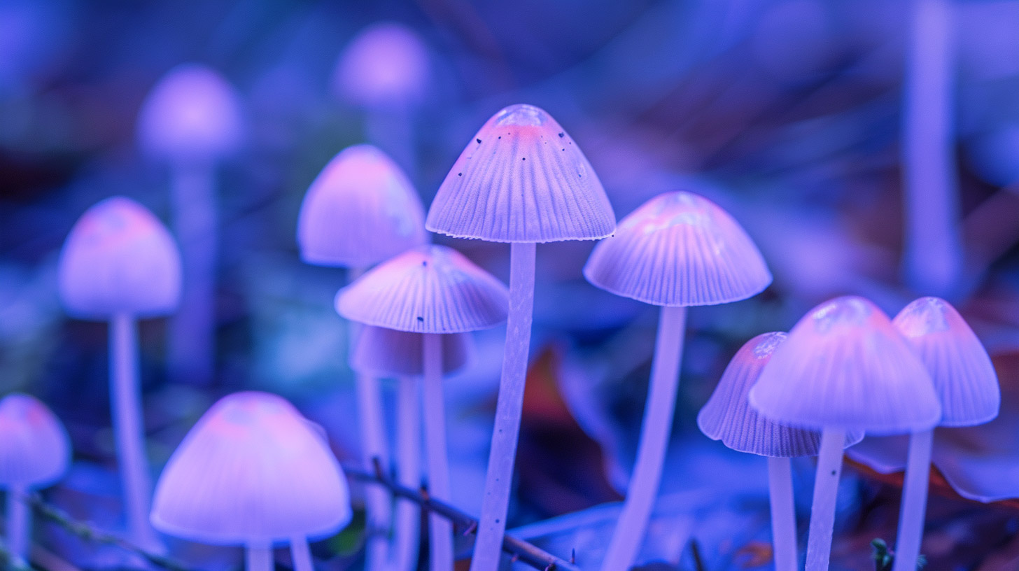 16:9 Trippy Mushroom Designs for Wallpaper Free Download