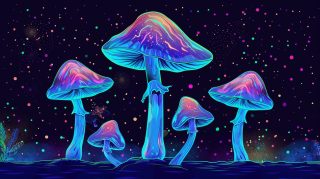 Eye-Catching Trippy Mushroom Photos for Ultra HD Displays