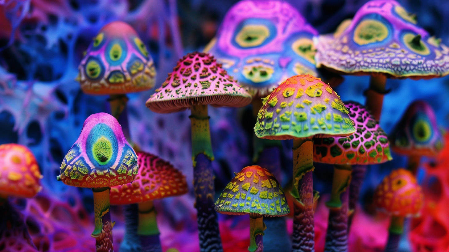 Big Stock Photos of Trippy Psychedelic Mushrooms