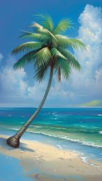 Tropical Vibes: Free HD Mobile Wallpaper for Smartphones