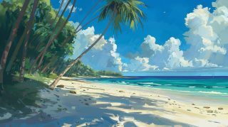 Download Free Tropical Beach Desktop Backgrounds in 4K