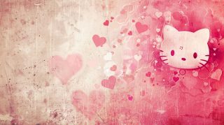 Free Hello Kitty Valentine's Day Wallpaper Download