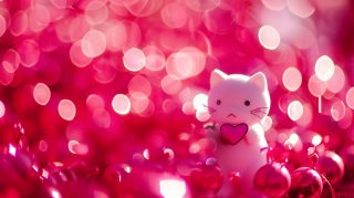 Ultra HD Hello Kitty Valentine's Day Wallpaper