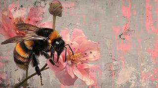 Charming Vintage Bee HD Pics for Your Monitor