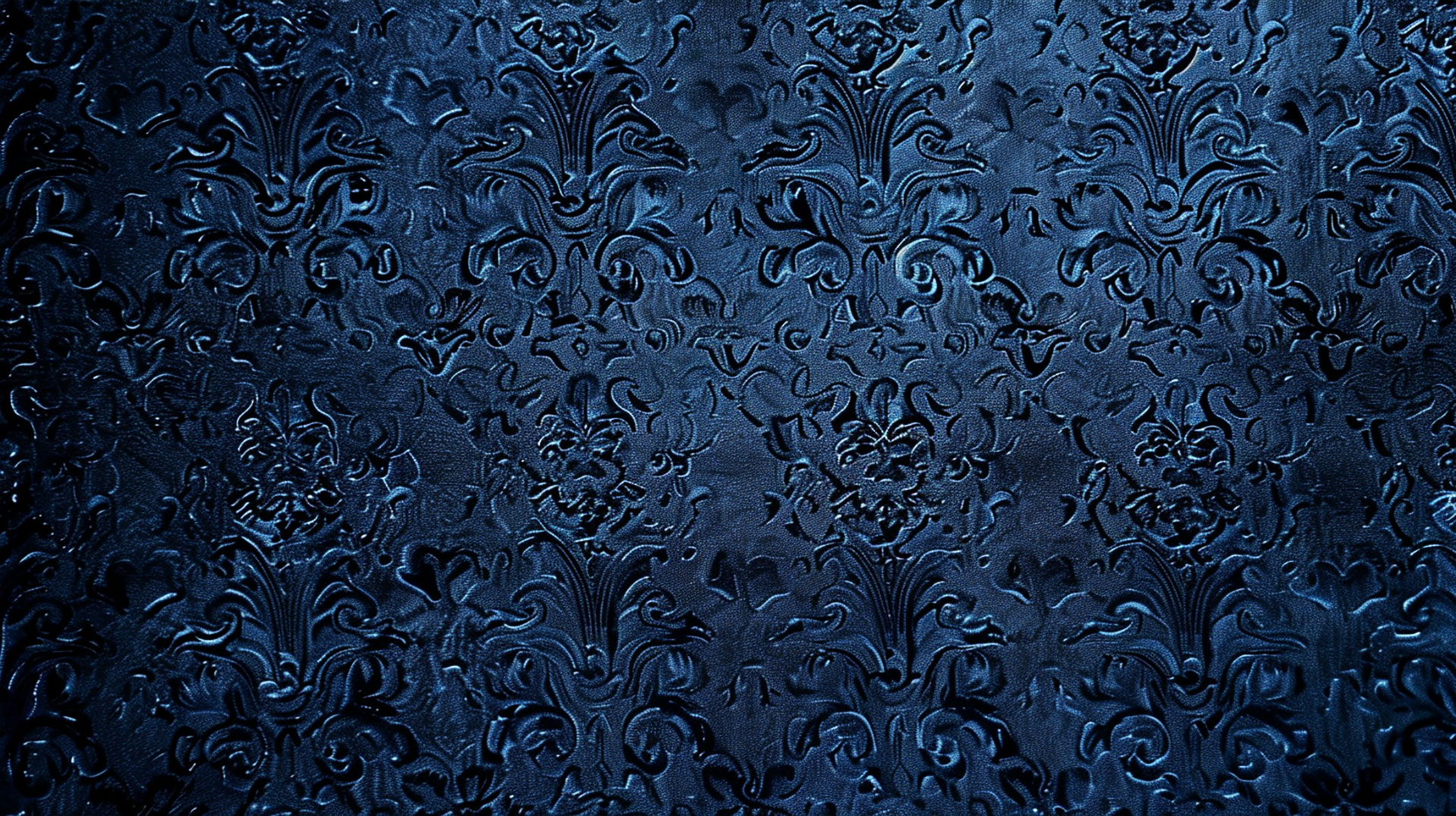 Vintage Dark Blue Aesthetic Wallpaper for Desktop