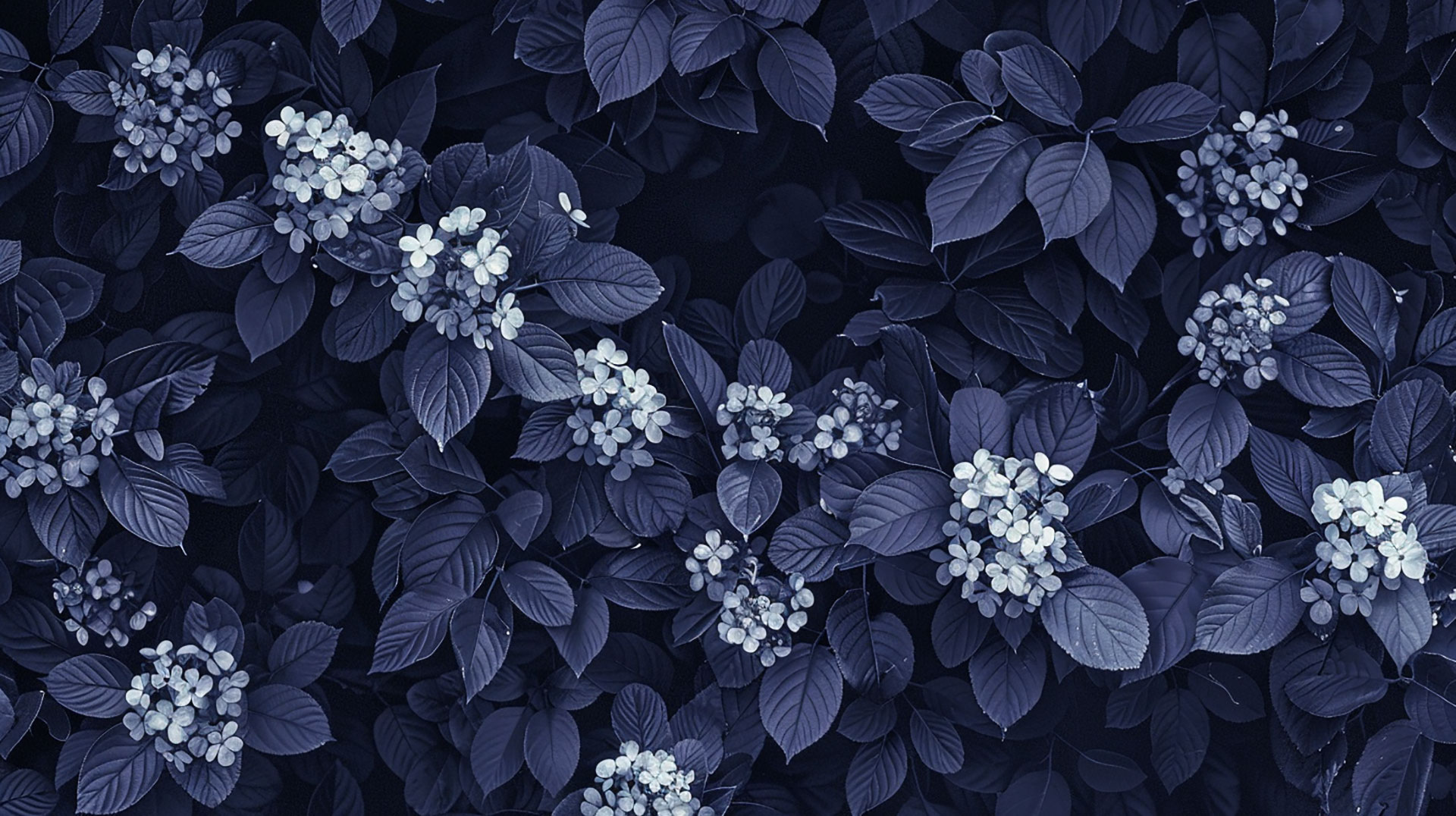 Vintage Dark Blue Aesthetic 4K AI Image Wallpaper