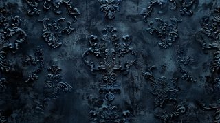 Vintage Dark Blue Aesthetic HD Wallpaper for Desktop